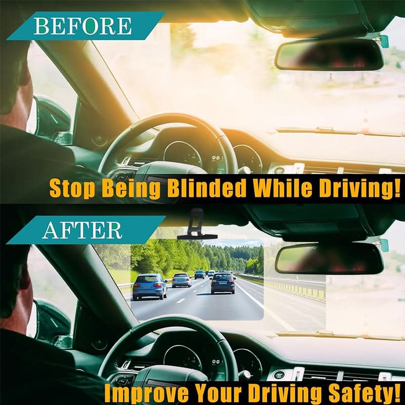 ClearView Drive – Anti-Glare Zonneklep | 50% KORTING