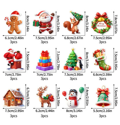 MerryGlow-kerststickers – Verspreid kerstmagie