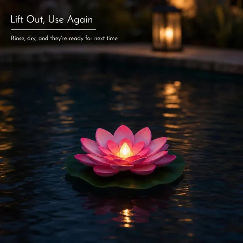WaterSense GlowLotus — Moeiteloze Magische Nachten