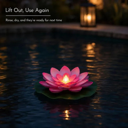 WaterSense GlowLotus — Moeiteloze Magische Nachten