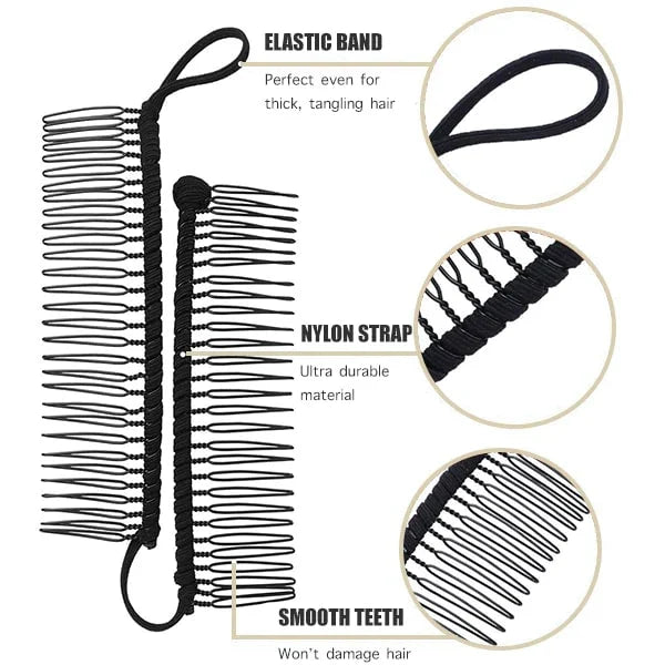 GlamGrip – Vintage bananenhaarclip | 1+2 GRATIS