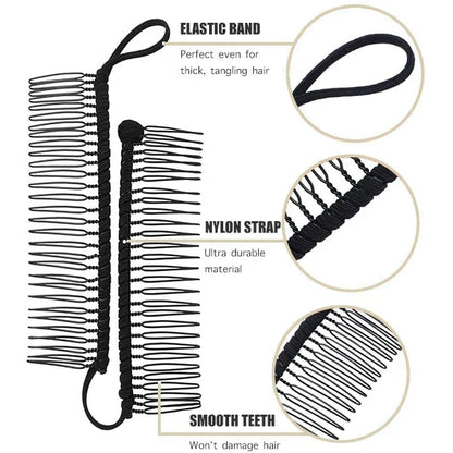 GlamGrip – Vintage bananenhaarclip | 1+2 GRATIS