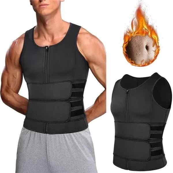 TitanTrim Sauna Vest — Vet Verbranden, Zelfvertrouwen Versterken