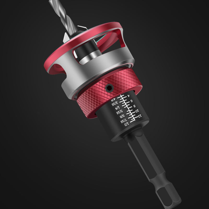 WoodCountersink Pro Set — Verfijnde Verzinkboren | 50% KORTING