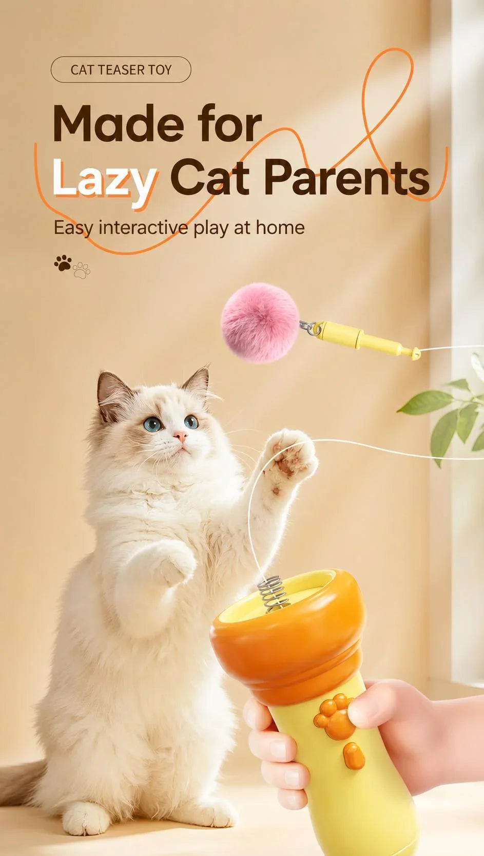 FurryWhirl – Eindeloos Vrolijk Katten Speelgoed