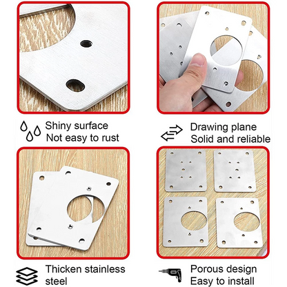 ReinforcePro – Scharnier Reparatie Kit - 5 stuks | 50% KORTING