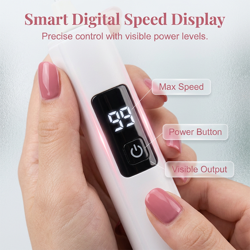 LuxeNail Pro Elektrische Polijstmachine – Perfecte Nagels, Volledige Controle