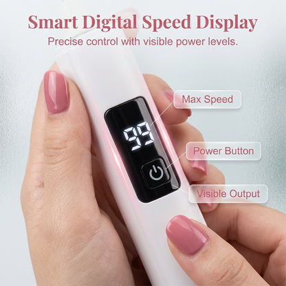 LuxeNail Pro Elektrische Polijstmachine – Perfecte Nagels, Volledige Controle