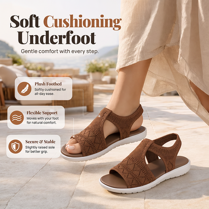 Luca — Ademend Sandalen met Brede Pasvorm en Wolkencomfort