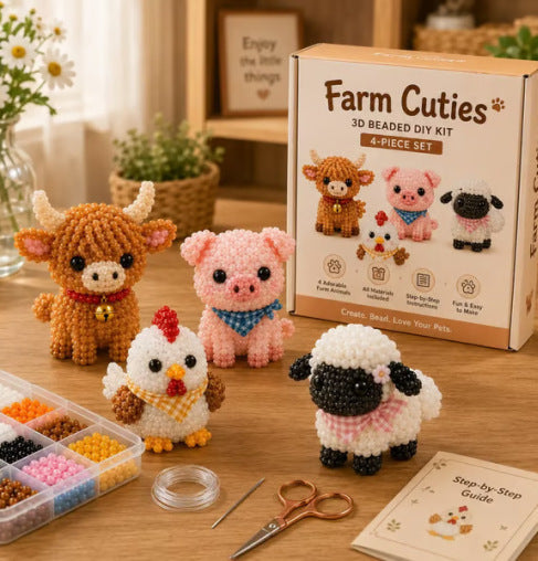 BeadCraft Bliss Set – Creëer Vrolijke Miniaturen