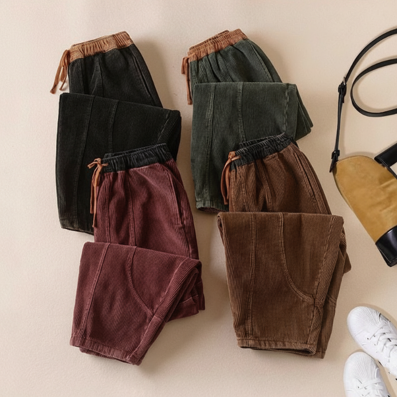 Maverick – Ribfluwelen Broek met Pluche Voering voor Gezellig Wintercomfort
