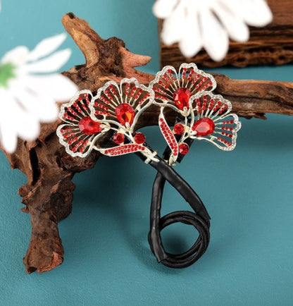 GraceFeather – Elegant Haaraccessoire met Kristallen | 1+1 GRATIS