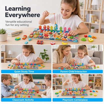 Magnetische Visserijpuzzel — Verhoog Focus, Versterk Hersenen