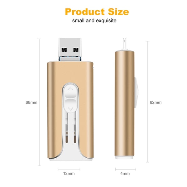 DataSwift – 4-in-1 USB Stick 256GB | 50% KORTING