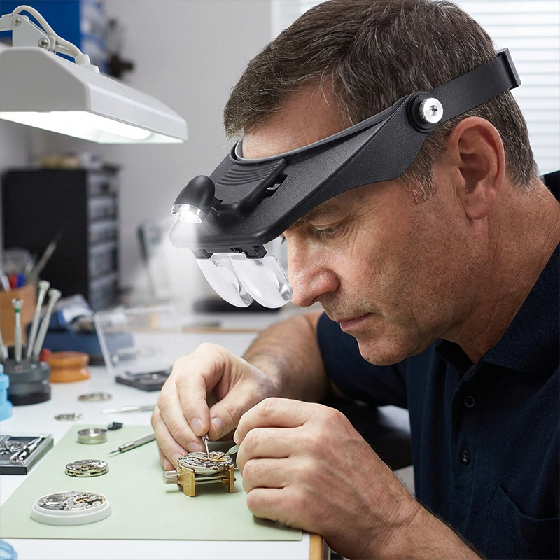 Precisie Hoofdbandloep – Handsfree Focusmeesterschap