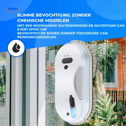 CleanSweep Raambot — moeiteloos stralend schone oppervlakken