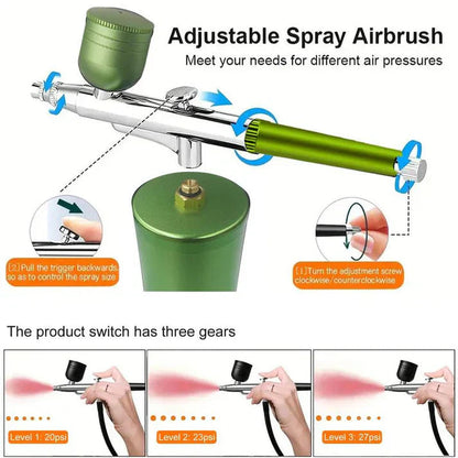 Airbrush Pro LE9024 — Moeiteloze Precisie Overal