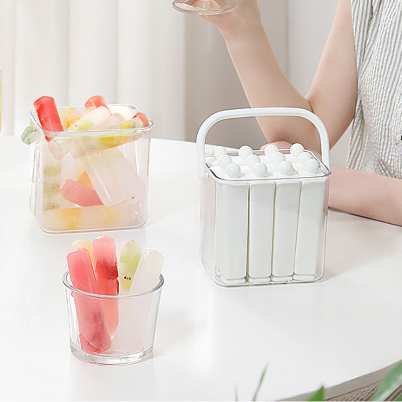 Perfect gevormde ijssticks — direct koel effect, moeiteloos fris