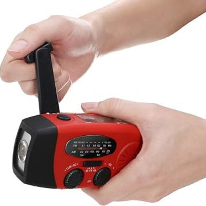 PulseGuard — Noodradio met Altijd Stroom | 50% KORTING