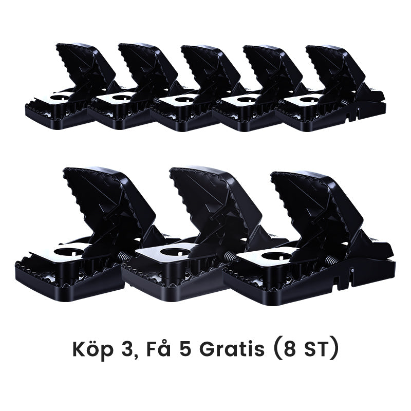 SnapPro 3-pack – Zeer gevoelige en krachtige muizenval | 50% KORTING