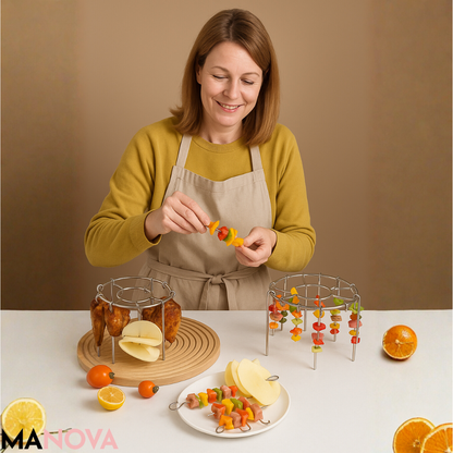 AirGrill Pro – Verticale spieshouder | 1+1 GRATIS