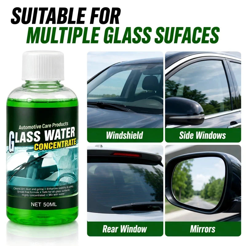 CrystalPure Glasverbeteraar — Direct Heldere, Veiliger Ritten - 50ml