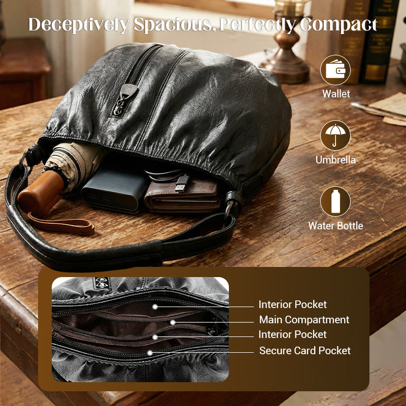 Everyday Freedom Leren Tas — Stijlvolle Comfort Makkelijk Gemaakt