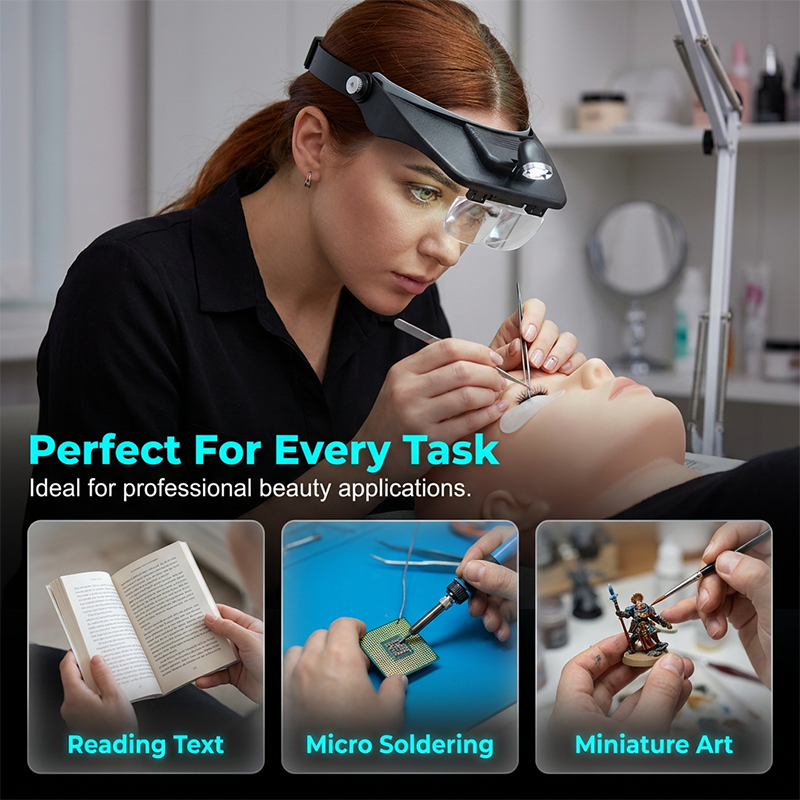 Precisie Hoofdbandloep – Handsfree Focusmeesterschap