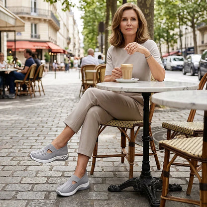 Clara – Dames Antislip Comfortschoenen met Padding
