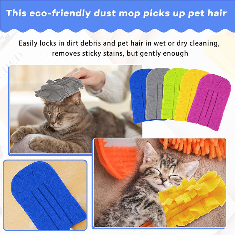 CleanEase 5pcs – Ultra-microvezel reinigingsdoeken | 50% KORTING