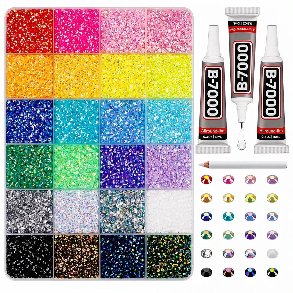 Crystal Art Set — Ontketen Glamorieuze Creativiteit