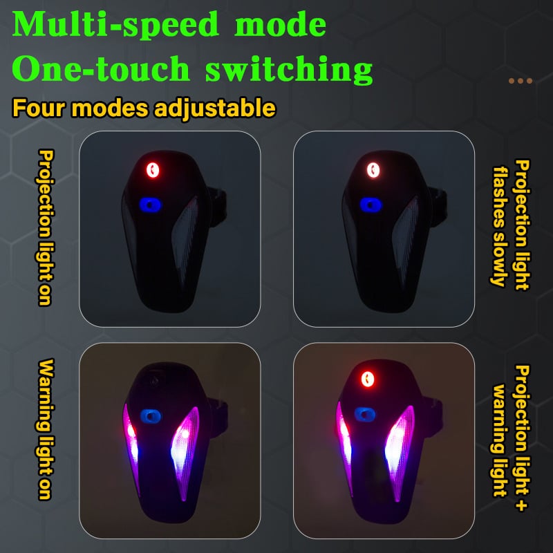 GlowRide™ – LED-achterlicht voor fietsen | 50% korting