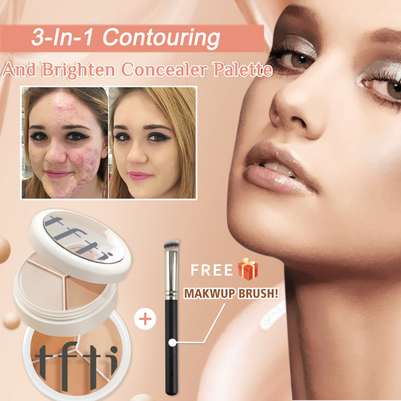 Driekleurige Concealer - Perfecte Kleurcorrectie & Huidverzorging