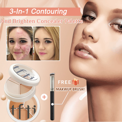 Driekleurige Concealer - Perfecte Kleurcorrectie & Huidverzorging