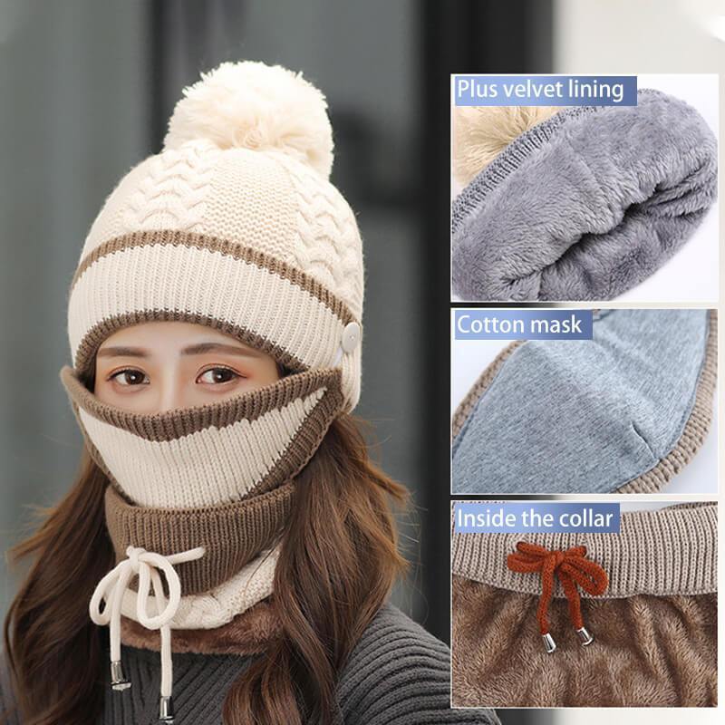 Sophia – 3-in-1 Winter Warmte Set met Pluche Comfort