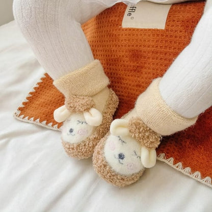 Ava – Babysokken van katoen met antislip en warmteregulatie