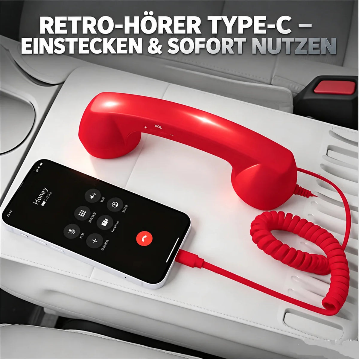 VintageVibe Koptelefoon — Ervaar Bellen Opnieuw Met Zelfvertrouwen