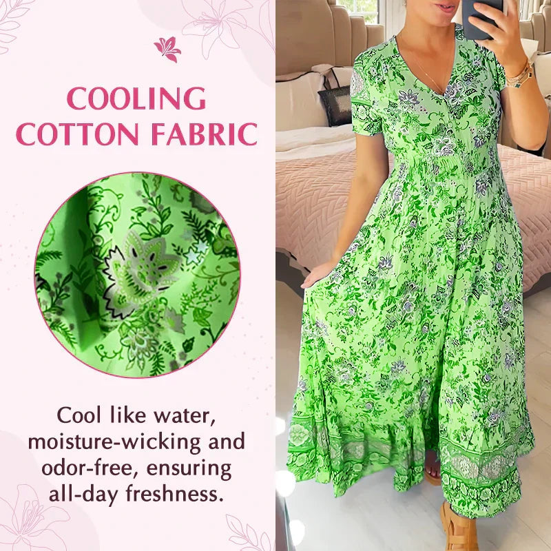 Isla – Flatterende Zomerjurk | 50% KORTING