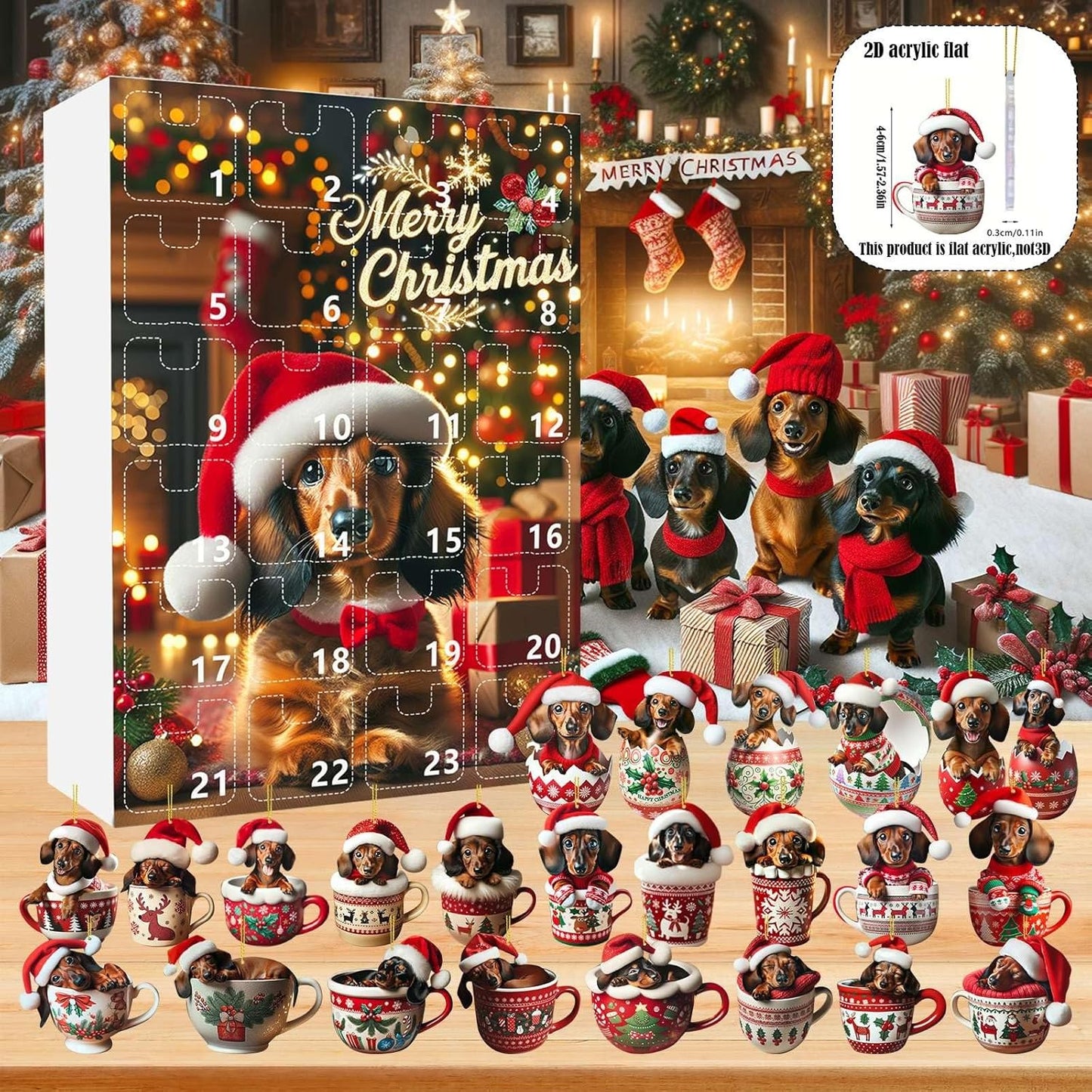 Dachsy – Kerstadventskalender voor teckels