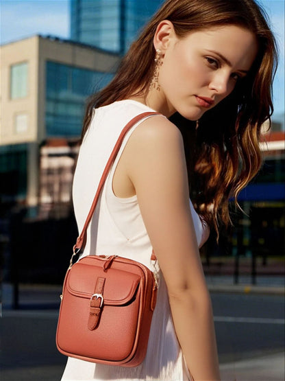 LineaLux® Crossbody-lederen tas | 50% KORTING