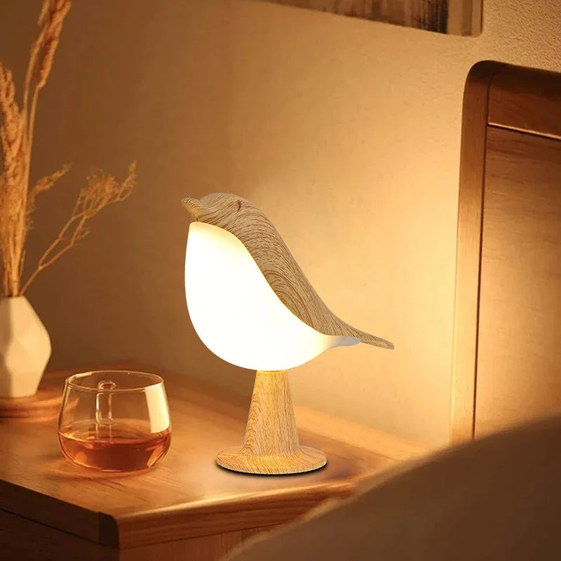 LuminaNest Touch Nachtlampje — Rustgevende Gloed, Directe Kalmering