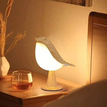 LuminaNest Touch Nachtlampje — Rustgevende Gloed, Directe Kalmering