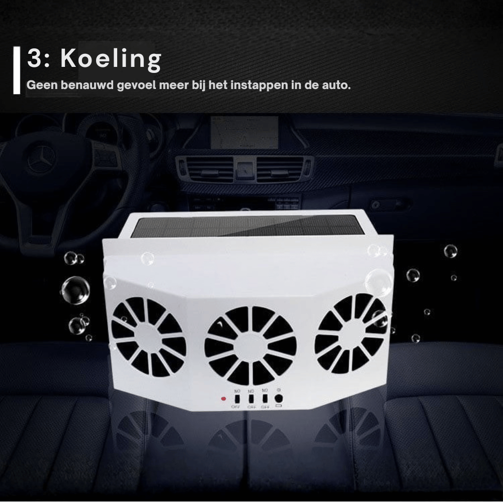 AeroPure — Zonne-aangedreven Auto-Luchtreiniger | 50% KORTING