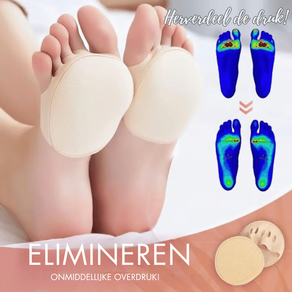 SilkEase — Gel-Voetkussentjes Set | 1+2 GRATIS