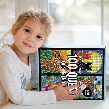 ArtMystery - 100 QUEST kleurboek met getallen | 50% KORTING