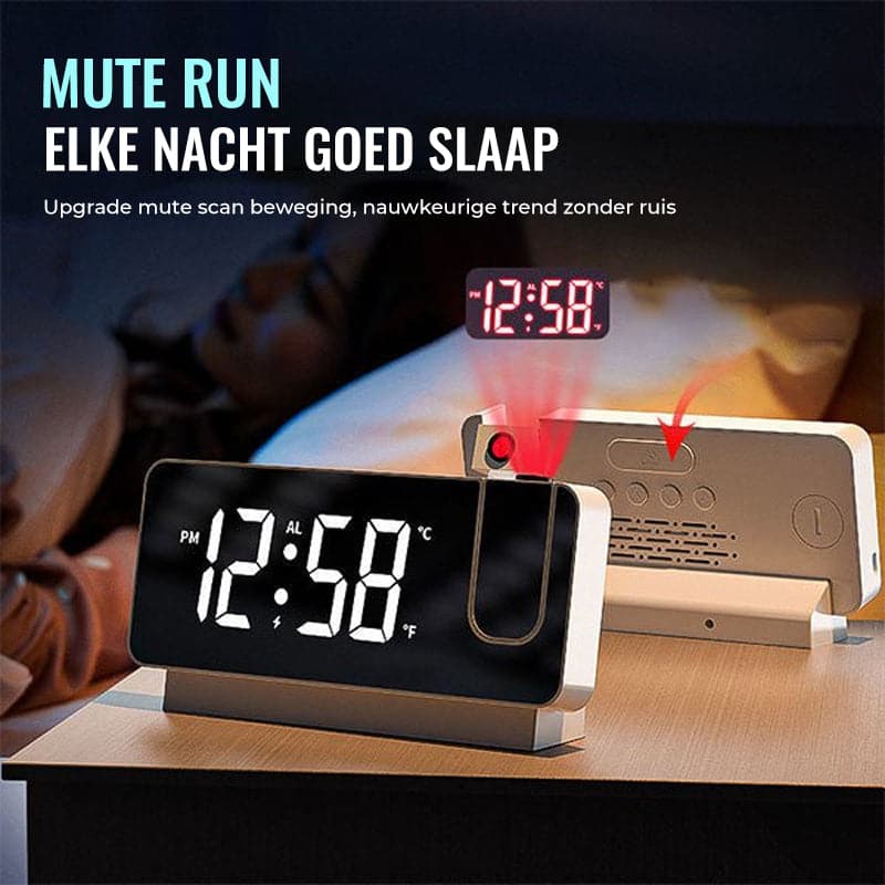 TimeBeam – Intelligente digitale projectieklok