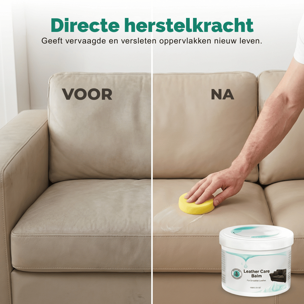 LuxeLeather — Lederverzorgingsbalsem | 1+1 GRATIS