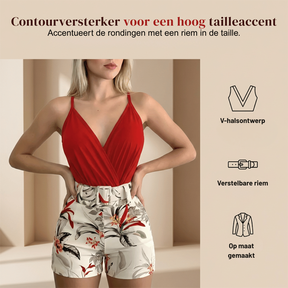Celine — Tropische Tweedelige Zomerset | 50% KORTING