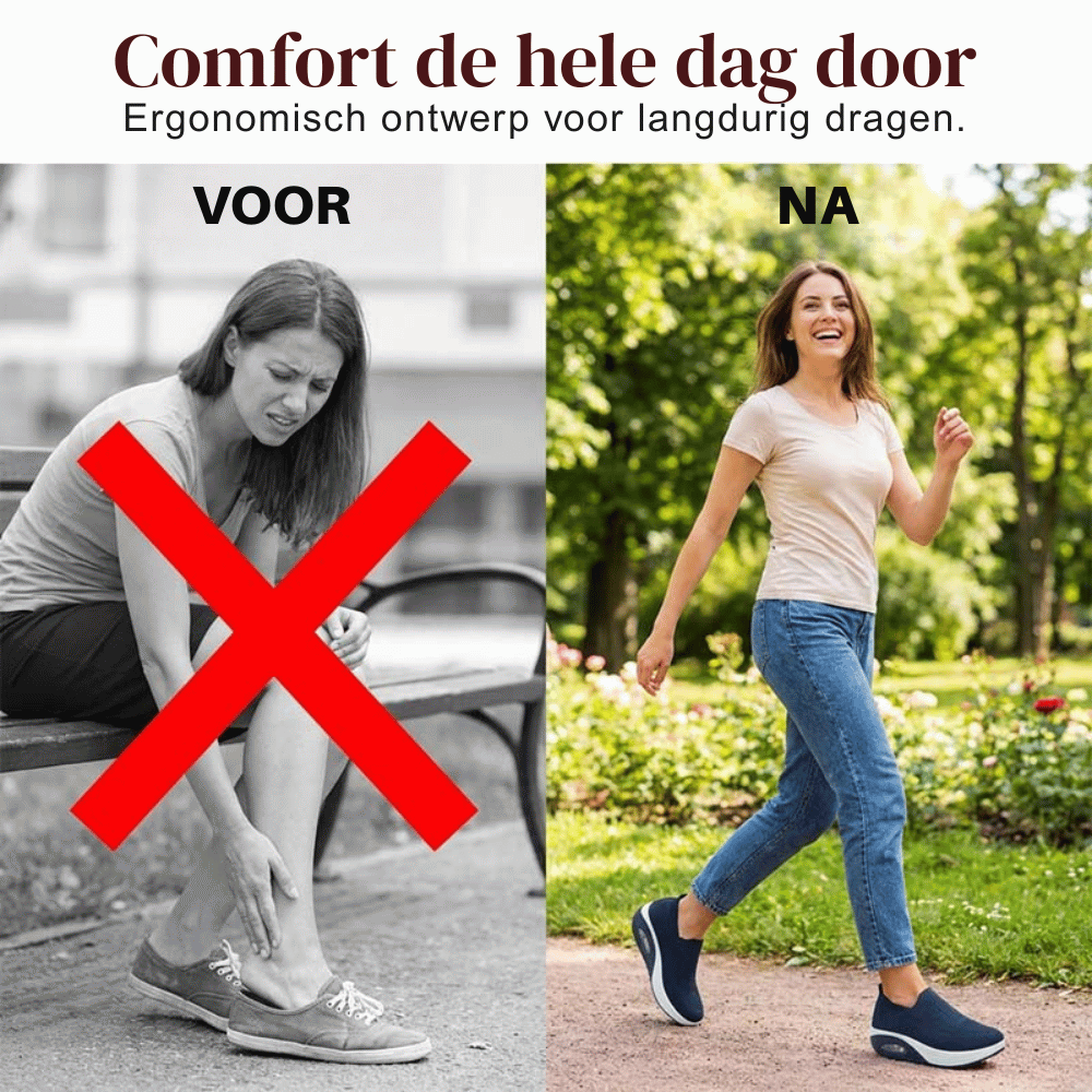 Heidi — Ademende Comfort-Sneakers | 50% KORTING