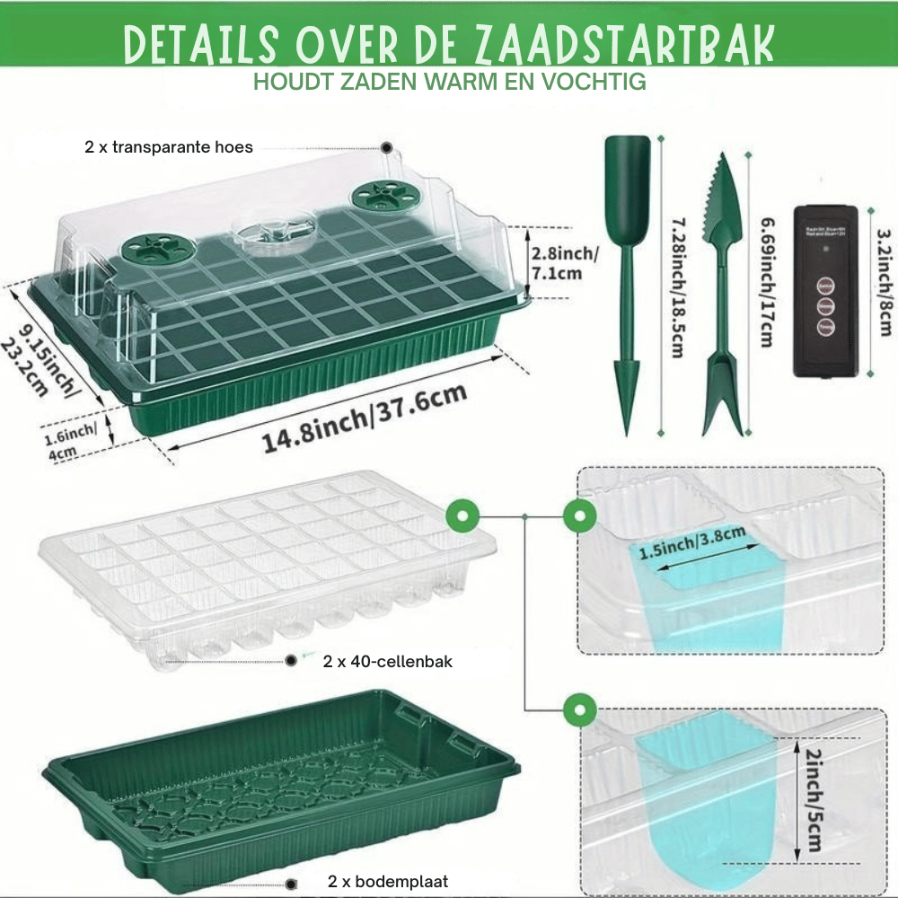 SaatlingSuccess – Slim Kweekstation | 50% KORTING